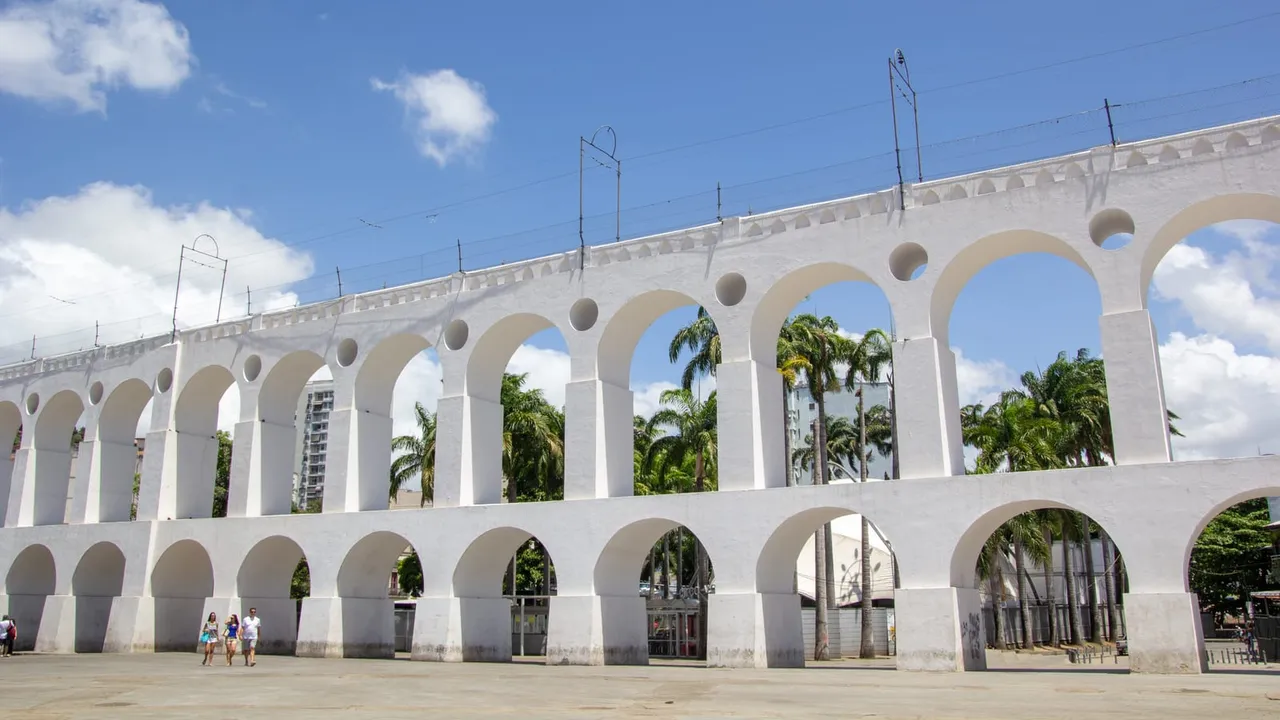 Escadaria Selarón, símbolo do Rio de Janeiro.